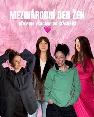 Všechno nejlepší, ženy!🩷 #secondhand #secondchance